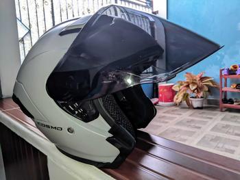 Product Review of HELM HALF FACE HKM COSMO TERBARU FREE SPOILER HELM DEWASA PRIA WANITA SNI KEKINIAN BISA COD MURAH from R**r 1