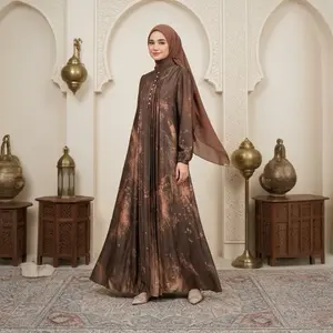 Malaysia Dress Series 7 Bahan Julia Sutra - Queena Luxury