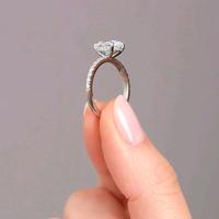 Gambar BLAKE - Oval Lab Grown Diamond Ring in 18K / 750 Gold. IGI / GIA Cetified dari HeavenlyNirwana Kab. Tangerang 3 Tokopedia