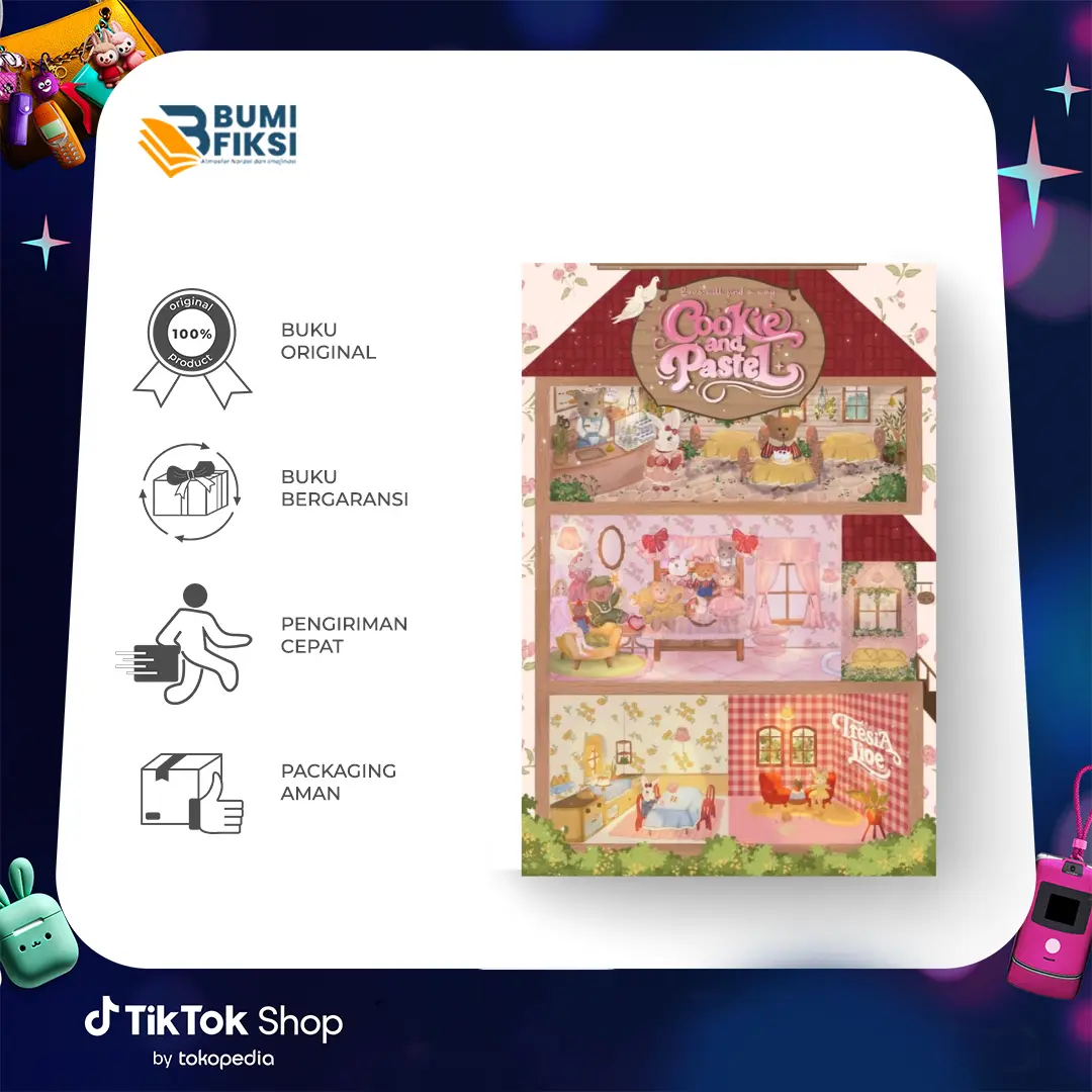 Buku Novel Cookie and Pastel - Bumi Fiksi