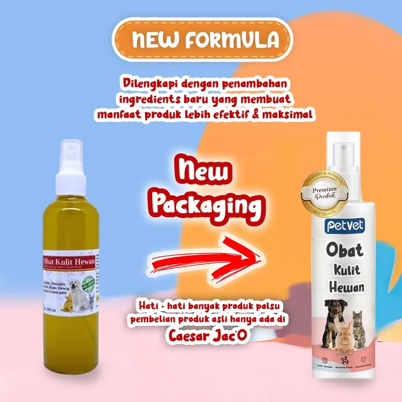 Obat Kulit Scabies Demodeks Jamur Kutu Anjing Kucing Kelinci | Obat Sakit Kulit Hewan 2