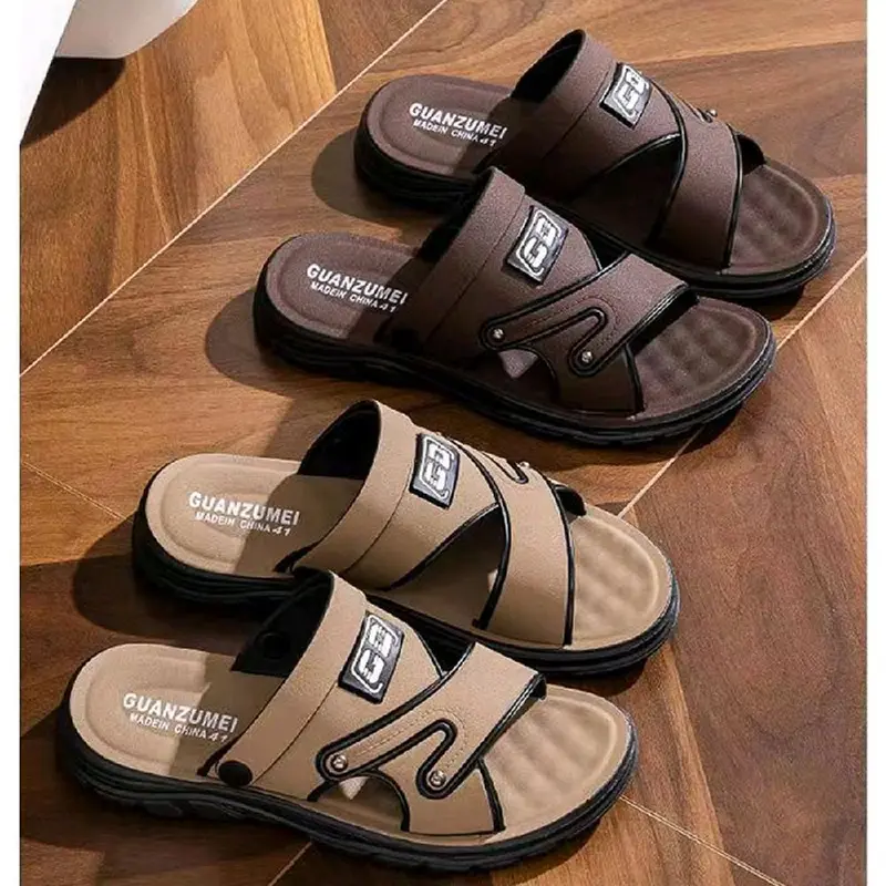Sendal Pria Kulit Terbaru MKF-01 Anti Putus Anti Slip - Jepit Kasual 4