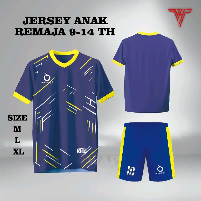 Setelan Baju Bola Anak Usia 8 - 15 Tahun DryFit Billabong Jamur Outdoor - Sport 8