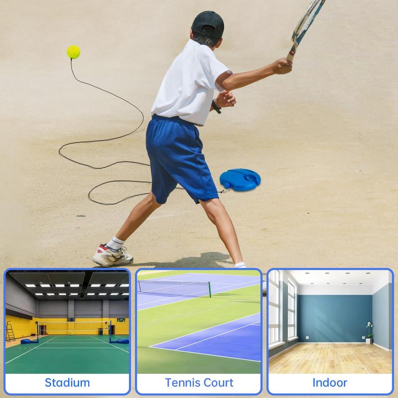 Product Introduction of Bóng Rebound Tập Luyện Tennis, 1 bộ (Không bao gồm vợt), Dụng Cụ Tập Tennis Tự, Thiết Bị Tập Tennis Solo, Dụng Cụ Thể Thao, Bộ Rebounder Tennis Cầm Tay Thích Hợp Cho Người Lớn Và Người Mới Bắt Đầu, Tập Tennis Đơn 22