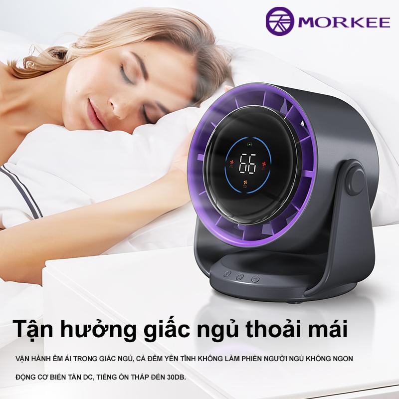 Quạt tốc độ cao, để bàn, sạc USB, treo tường gia đình, màn hình kỹ thuật số, lưu thông tốc độ 100, quạt điện, pin 4000 mAh, công suất gió cao, im Lặng, quạt màn hình cảm ứng 3