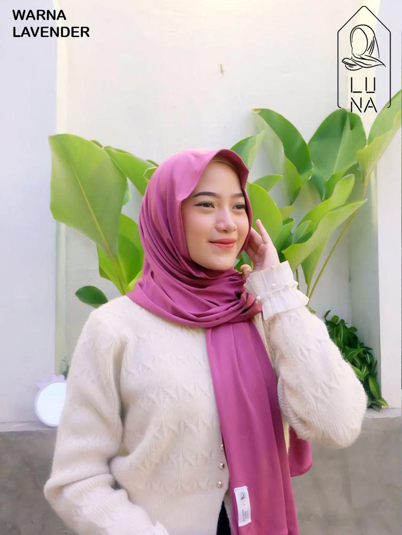 Product Introduction of LUNA HIJAB - PASHMINA JERSEY / PASHMINA KAOS / PASHMINA MELEYOT 23