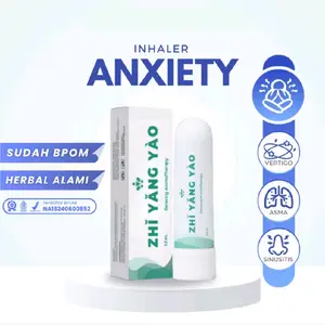 BISA COD - Zhi Yang Yao Inhaler Anxiety Cemas Berlebih nAromaterapi Herbal Alami BPOM Radang Tenggorokan Saluran Pernapasan