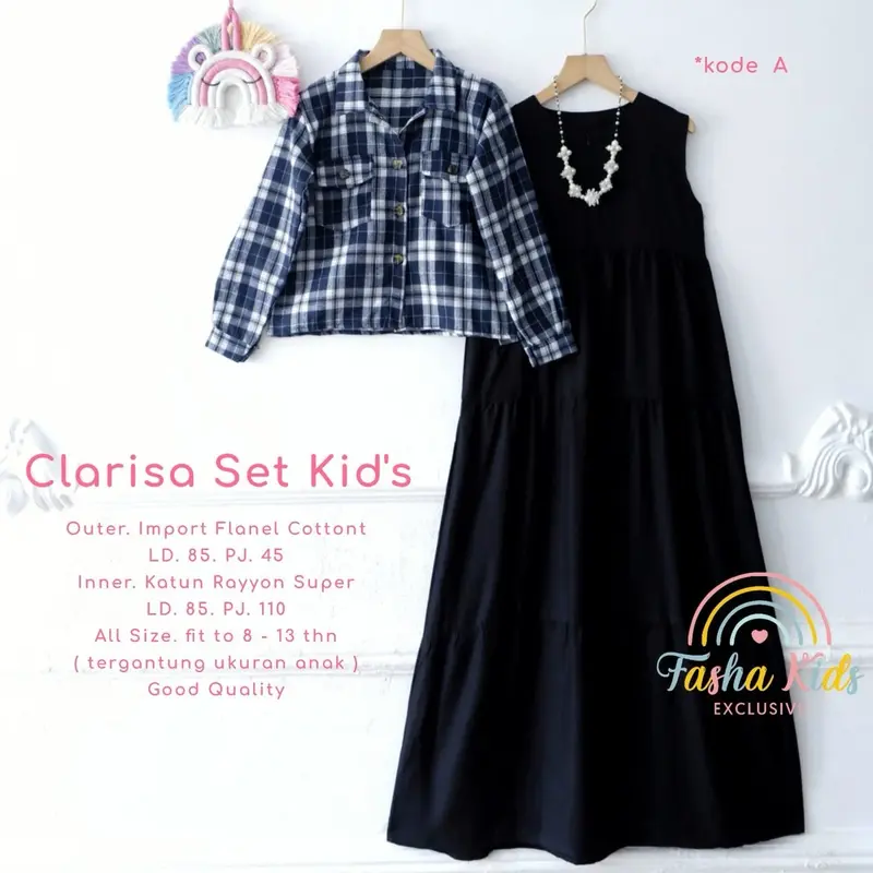 Clarisa set kids original by Fasha 0