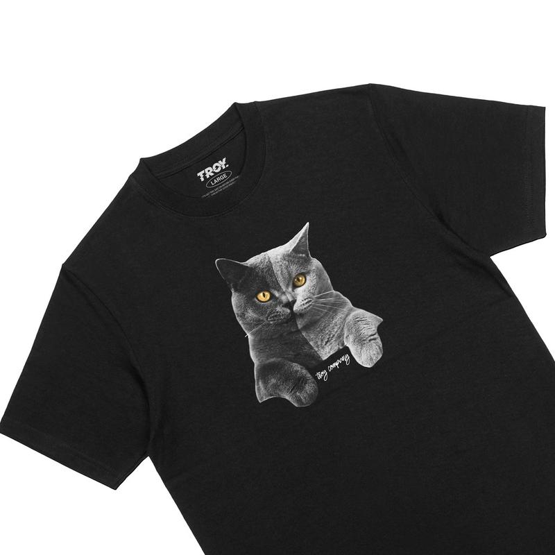 Tshirt Baju Kaos Distro Troy Company Cat Version/ Baju Kaos Distro Pria Wanita 0