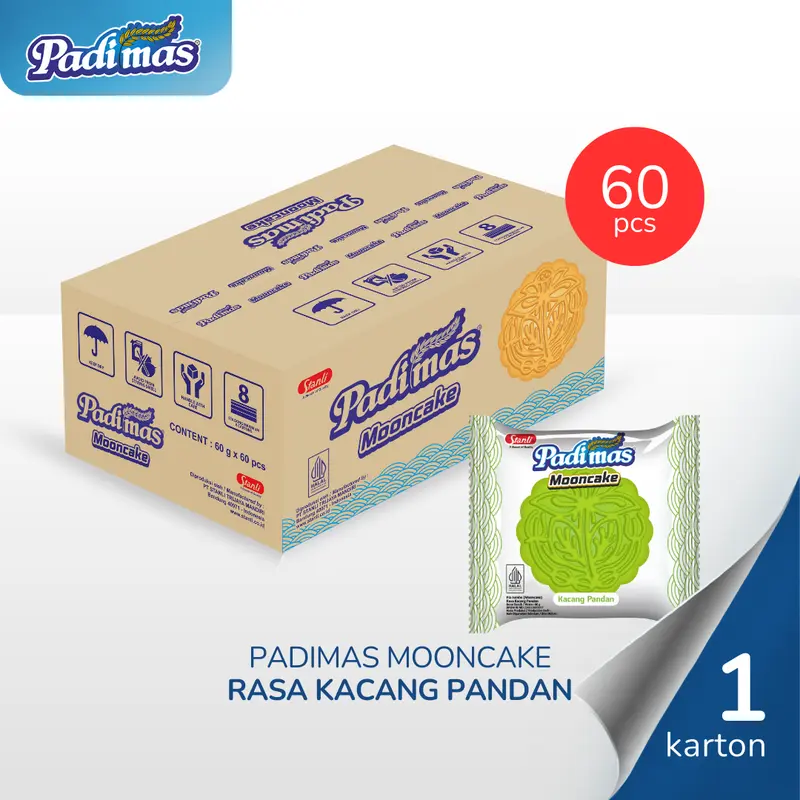 PADIMAS Mooncake 1Karton ISI 60 pcs 4