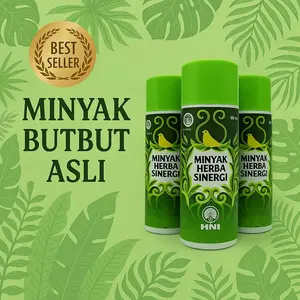 Minyak Herba Sinergi Asli minyak gosok herbal alami bantu atasi nyeri dan kelelahan