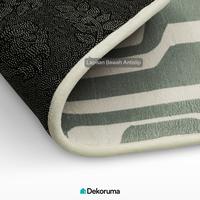 Gambar Dekoruma KAIDO Karpet Busa Motif / Karpet Duduk / Karpet Sofa - Sage Green - 100x140 dari Dekoruma Official Store Kab. Bekasi 4 Tokopedia
