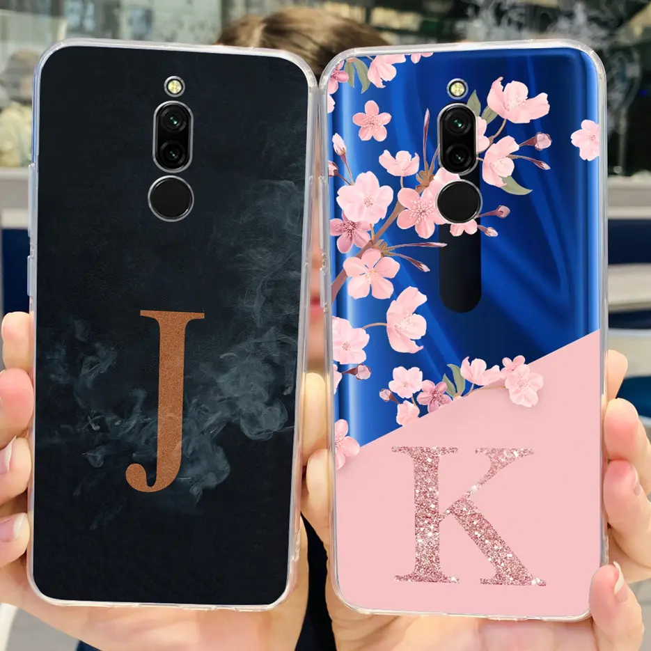 For Xiaomi Redmi 8 Case New Letters Cover Clear Silicone Phone Case For Xiaomi Redmi 8A 8 A Redmi8 Back Cover 6.22'' Soft Casing