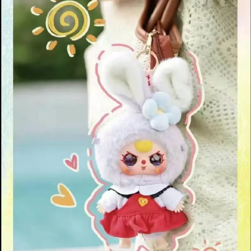 Búp Bê Nhồi Bông Dễ Thương, Búp Bê Thỏ Nhỏ Macaroon, Thích Hợp Cho Bé 3 Tuổi, Hộp Mù 7
