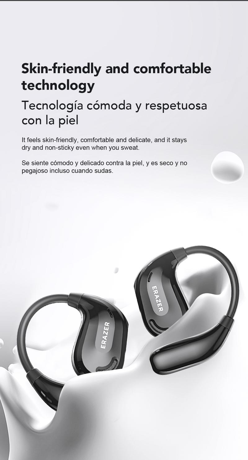 Product Introduction of Headset Terjemahan AI ERAZER XT66 Pro Earphone Bluetooth Open Ear Kualitas Suara HiFi Tahan Air IPX5 Dapat Menerjemahkan Ke 134 Bahasa Earbud Nirkabel 41
