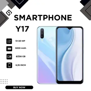 HP Smartphone Y17 RAM 8GB + 256GB 4G LTE Baterai 5000 mAh Handphone Bluetooth - BISA COD
