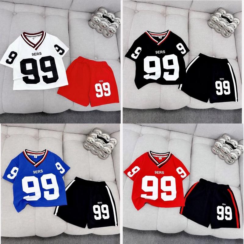 Combo 4 Bộ Thể Thao bé trai .Đủ size 8-40Kg ,chất liệu thun lạnh thái co giãn tốt.