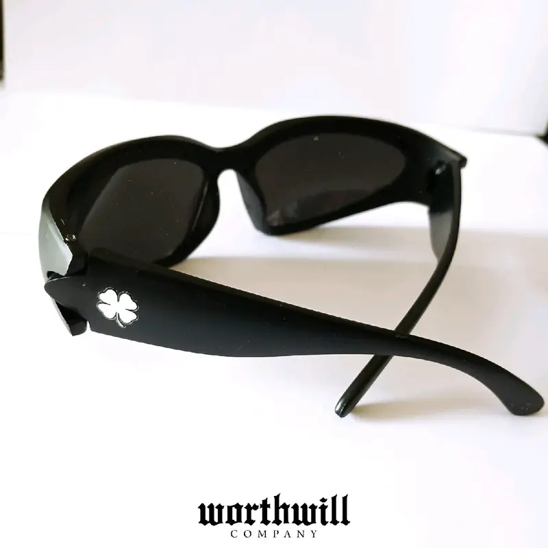KACAMATA Y2K STEAMPUNK FOOTBALL CELTIC Kacamata Hitam Pria  Wanita Hip Hop Retro Vintage buat gorpcore hitam anti kacamata steampunk sunset eyewear sunglasses Black 3