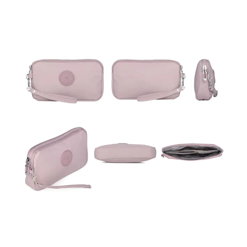 DOMPET POUCH 1 RUANG WANITA / DOMPET HP NYLON WANITA DOMPET 1 RESLETING / PIOMA CIARA 1
