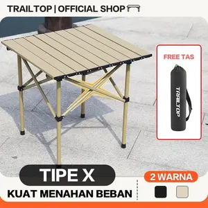 [READY] TrailTop Meja Lipat Portable Meja Lipat Outdoor Meja Camping lipat Meja Kursi cafe outdoor