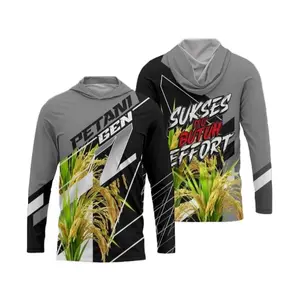 Jersey Petani GEN Z Dryfit Adem Lengan Panjang Full Print