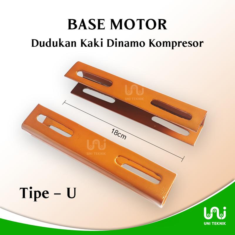 Dudukan mesin / dudukan kaki dinamo / base motor kompresor tipe U ...