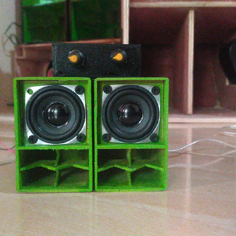 paket miniatur sound siap bunyi 2inc double 7