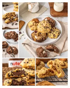 Keisuka Big Box isi 10 Soft Big Cookies by Keisuka All Variant dengan Berbagai Varian Rasa