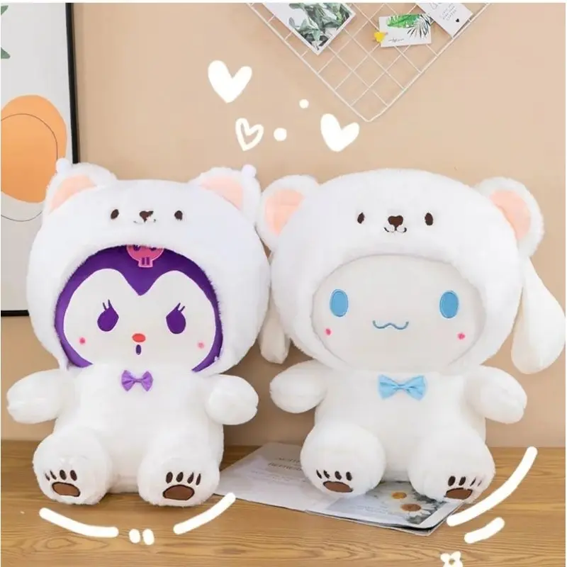 orijinal heaven- Boneka kuromi boneka cinamoroll sanrio cantik 40cm