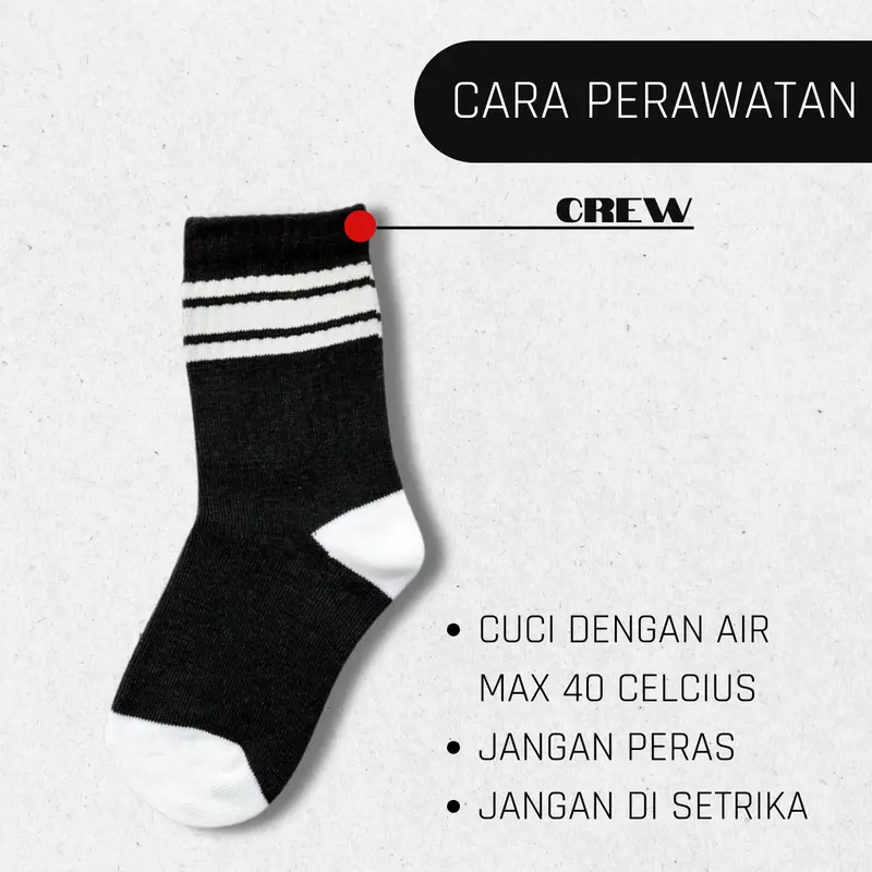 Kaos Kaki Anak Garis Strip Setrip Old School Tribal Motif Vintage 6