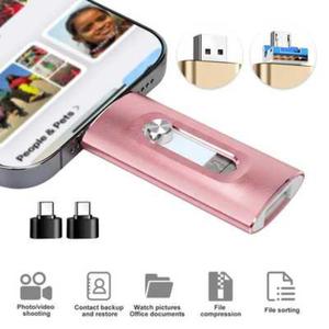4in1高速USB3.0メモリ OTG対応フラッシュドライブ Type-Cアダプター付き Androidスマホ PC対応 データ保存 転送用