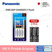 Gambar Panasonic Fast Charger Kit + 4pcs Eneloop Battery Eneloop Rechargeable Fast Charger + Baterai Eneloop 4pcs dari Panasonic Battery Indonesia Kota Administrasi Jakarta Barat 1 Tokopedia