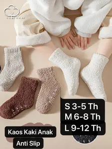 Kaos Kaki Winter Musim DIngin Anak Anti Slip Tebal Bahan Wool Fashion