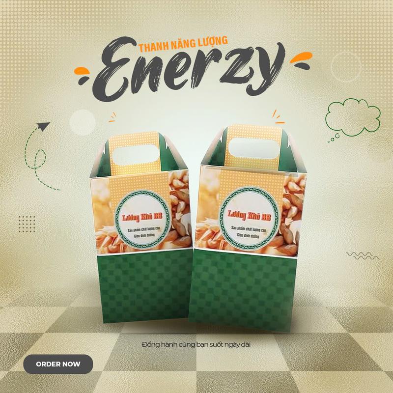  Lương khô B.B hộp 10 gói mỗi gói 2 thanh trọng lượng 700gr.  - Vị dinh dưỡng 