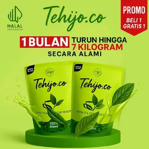 TEHIJO.CO SPECIAL PROMO BELI 1 GRATIS 1 HERBAL TEH HIJAU