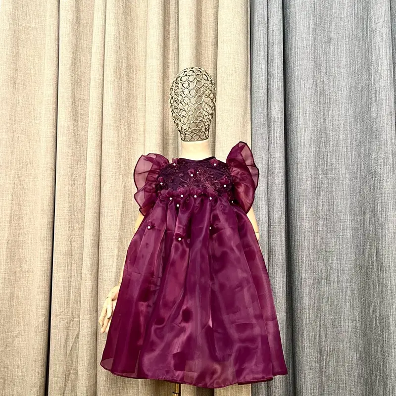 FNDLABELS Lely Maxi Dress Kids Baju Pesta Anak Dan Ulangtahun 1
