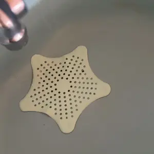 Penutup Lubang Saringan Wastafel Cuci Piring dan Toilet Silikon Floor Drain Kamar