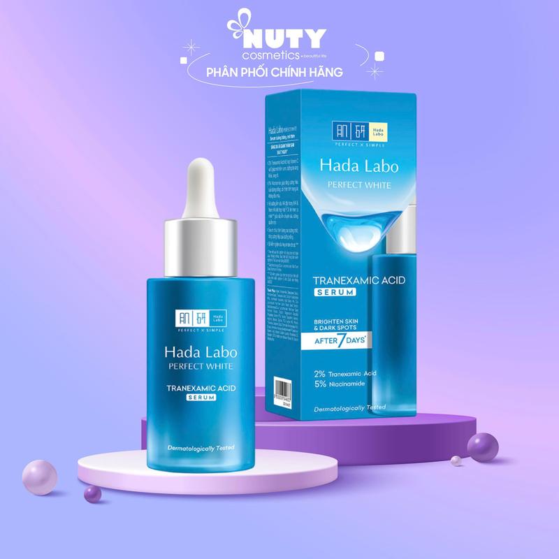Serum Giúp Dưỡng Sáng Da Hada Labo Perfect White Tranexamic Acid 30ml Skincare
