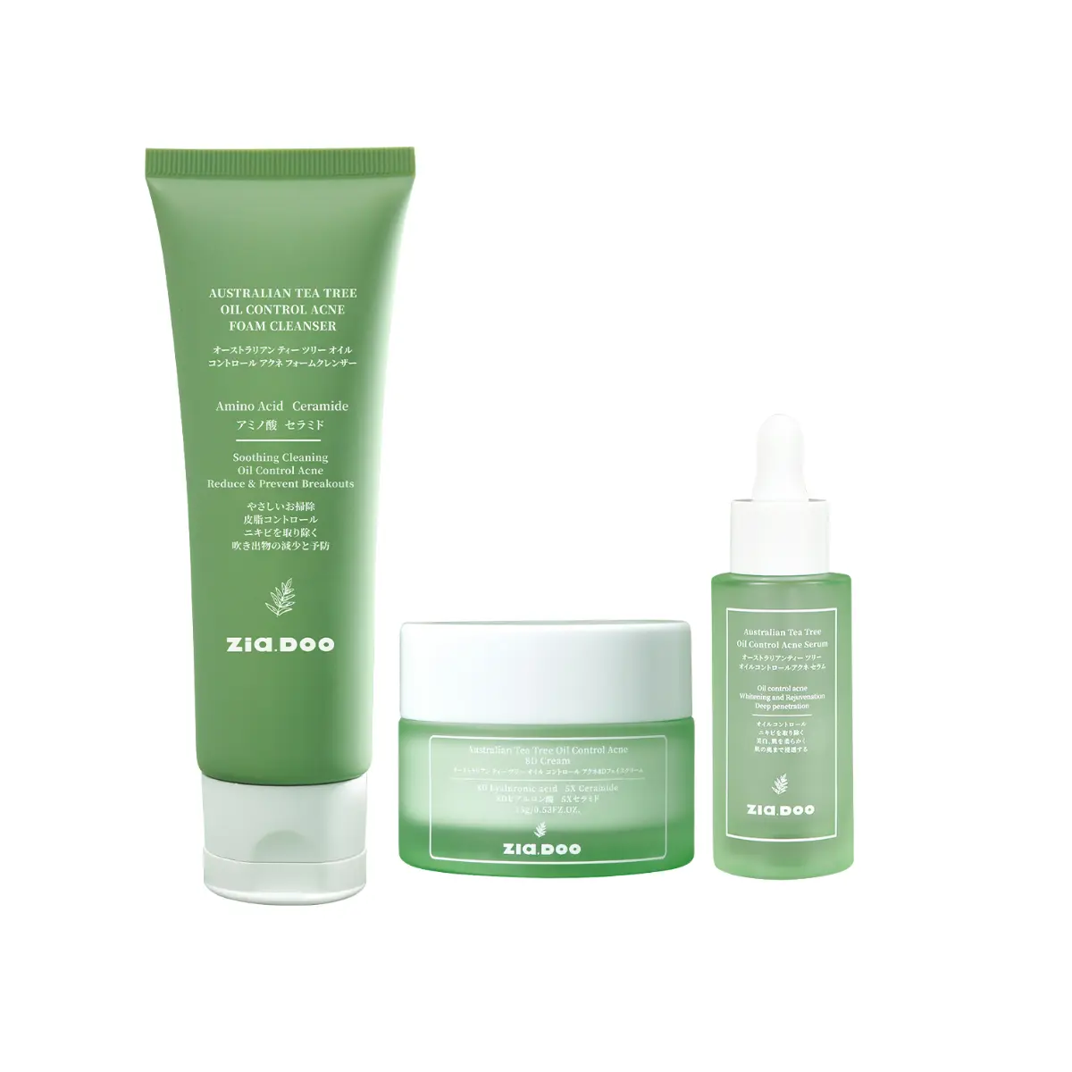 Cleanser80g+Serum15m+Cream15g