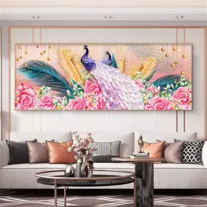 DIY Diamond Painting Full angsa mawar bulu 120x60 cm D157