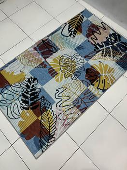 Product Review of RAJA - Karpet Lantai Eropa Anti Slip Bahan Polyester Alas Karet Motif Estetik Karpet Ruang Tamu Modern Carpet from P**l a** M**L 2