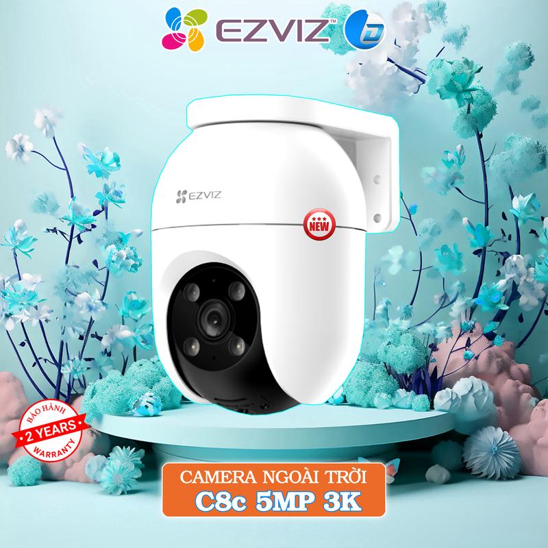 Camera wifi Ezviz C8C xoay 360 ngoài trời 4MP/5MP 2K+ 3K chính hãng, đàm thoại, có màu ban đêm Vietnam 8x Security Cameras & Systems c8c ezviz h8c pro