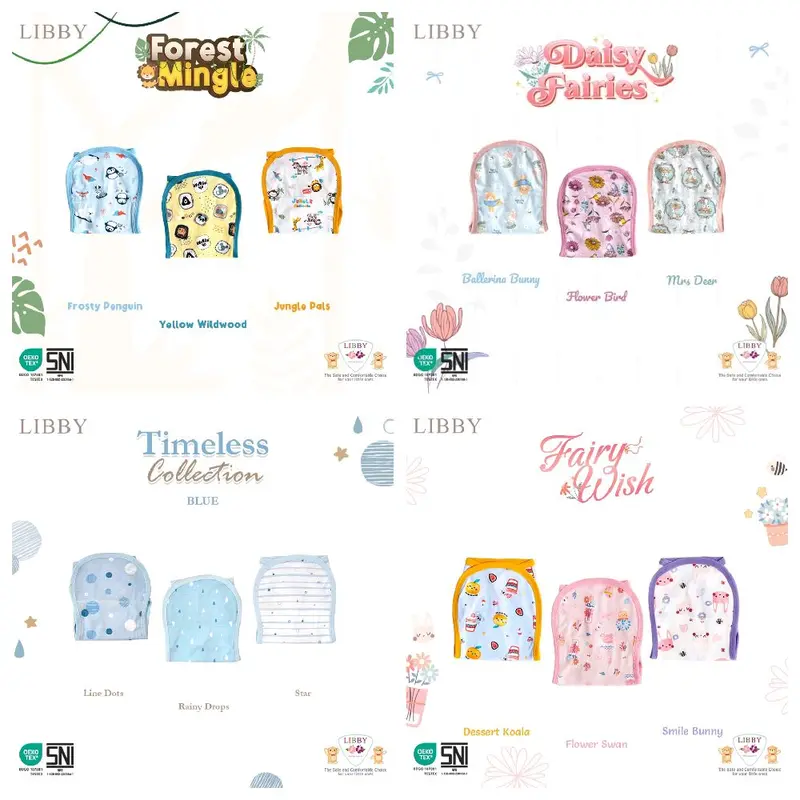 Libby Popok Kain Bayi Newborn 0