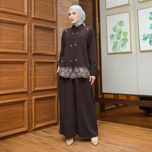 Oneset Kirana Rayon Twill Premium Adem Elegant Setelan Wanita