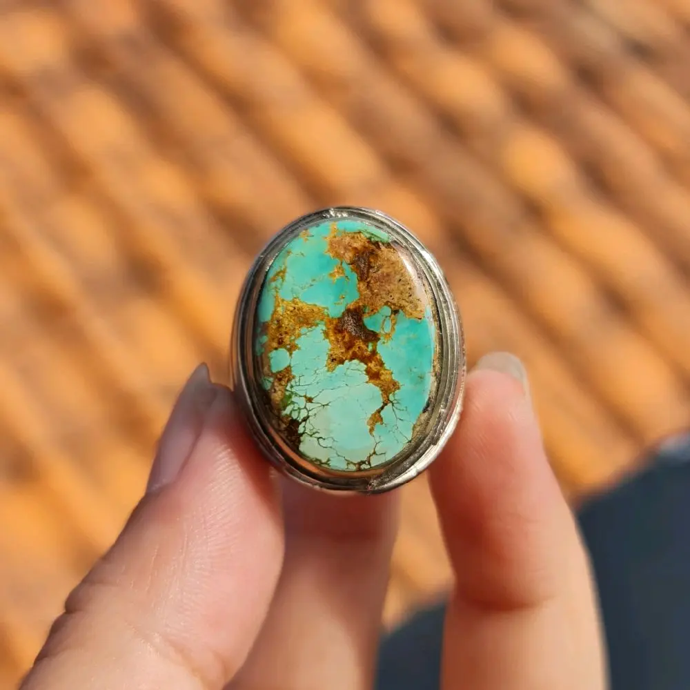 Cincin PIRUS PERSIA JAMINAN BARANG ASLI 100% pirus