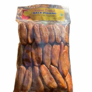 Harima Barokah Sale Oven Pisang Sale Madu 1 Kg Varian Kecil Mini Food Cemilan 100% Pisang Raja Siem Tradisional Asap Aman Konsumsi
