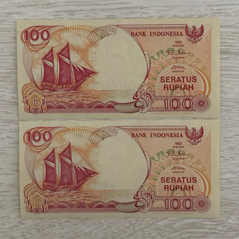 Koleksi Bibit Genap 20000 UNC Baru Oto Iskandar Dinata (Otista) TE 2004/2009 Solid 4 Prefiks Kata DEK 444444