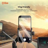 Gambar Olike HC10 Phone Stand Holder Motorcycle - Holder HP Motor Dudukan Penyangga Spion Anti Shock dari Starcomp Solo Kota Surakarta 5 Tokopedia