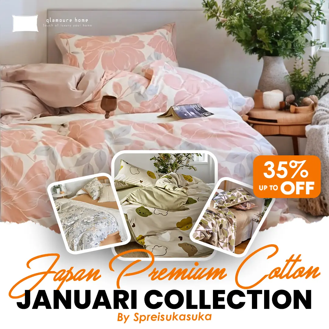 (Belum Termasuk Bedcover) Sprei Set Katun Jepang Premium (Japan Cotton) Bahan Full Katun dan Lembut ukuran (120x200, 160x200, 180x200, 200x200) Sudah Termasuk Sarung Bantal Sarung Guling dan 4 Karet disetiap Sudutnya [KOLEKSI BARU JANUARI]