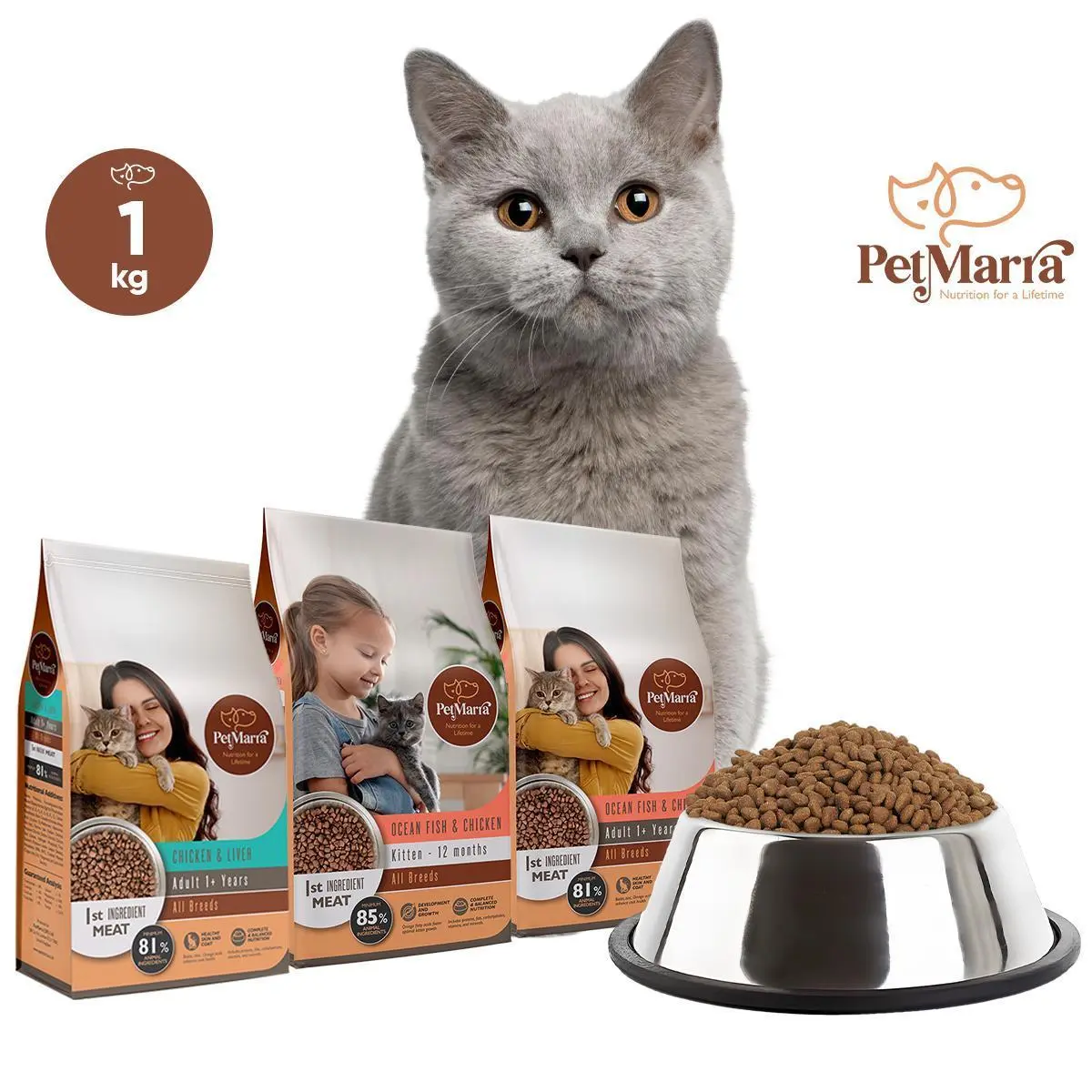 FURLOVE Adult Cat/Kitten Dry Food Oceanfish and Chicken Flavor - TikTok ...